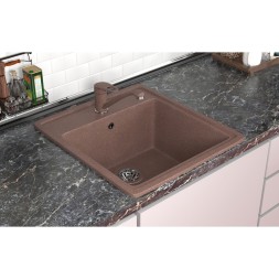Мойка ML-GMS10 СТАНДАРТ прямоугольная, терракот (307), 460*505*190мм - 00-00002549 