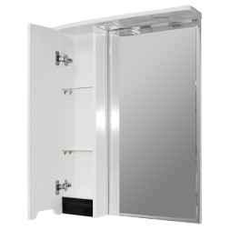 Зеркальный шкаф &amp;quot;ПРОМЕТЕЙ&amp;quot; левый с подсветкой(ПВХ) - 537972 