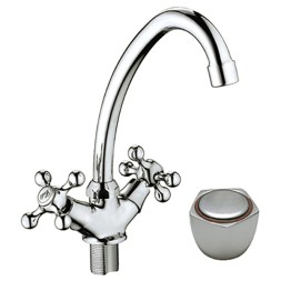 Смеситель для кухни 1/2 кер HB4909 HAIBA п/гайку - HB4909 