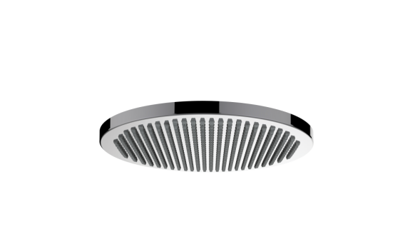 Верхний душ BOSSINI Apice 280 мм, с настенным кронштейном 400 мм, чёрный матовый (H70430I.073)