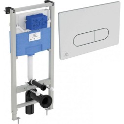 Пневматический промо-набор Ideal Standard Инсталляция ProSys + Пневматическая панель смыва OLEAS (R0116AA)