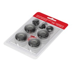 Комплект для радиатора 3/4&amp;#039;&amp;#039; без кронштейнов (черный) ROYAL THERMO - RT03.1-1 
