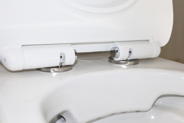 Унитаз-компакт Azario FRENTO 340x650х770 безободковый, в комплекте с бачком и сиденьем микролифт (AZ-2311)