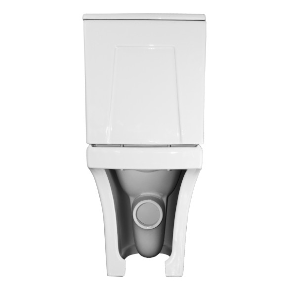 Унитаз-компакт Azario FRENTO 340x650х770 безободковый, в комплекте с бачком и сиденьем микролифт (AZ-2311)