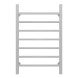 Полотенцесушитель водяной AZARIO ANCONA 500/800 квадрат, 7 секций, нижнее/диагональное подключение, 1/2&amp;quot;, белый (AZ83914W)
