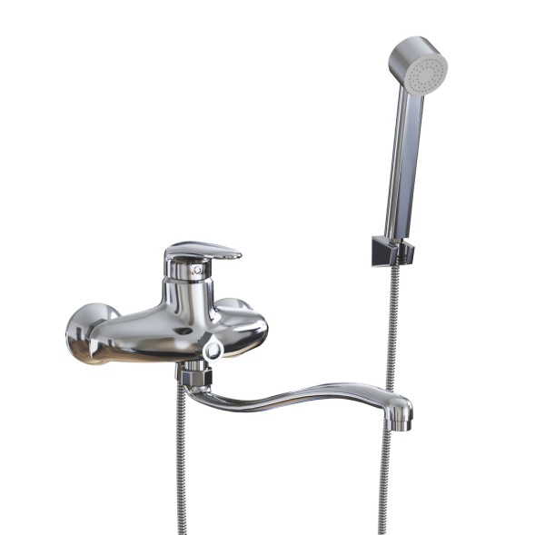 Смеситель для ванны и раковины 40k MIXLINE ML08-02 - ML08-02 