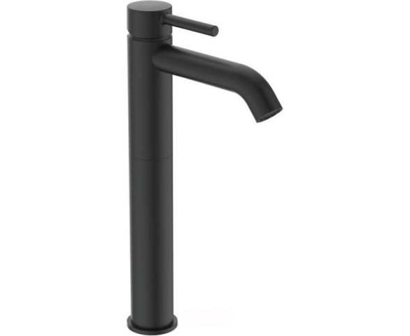 Смеситель для раковины высокий Ideal Standard Silk Black Ceraline Vessel, черный матовый, BC269XG