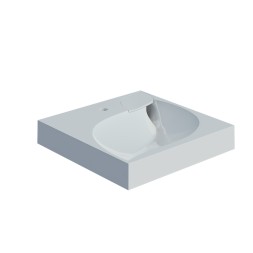 Раковина над стиральной машиной "List-60*60" ш*г, с кронштейнами (Madera) - 4627173210553