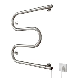 Полотенцесушитель MIXLINE SIMPLE M 50x60 (кнопочный выкл, 184 Вт) - ML-556800 