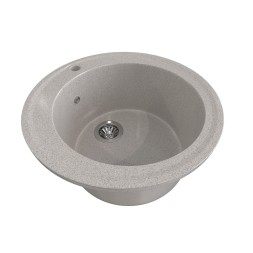 Мойкa ML-GMS01 СТАНДАРТ круглая, светло-серый (310), 470мм (глуб. чаши 180) - 00-00002348 