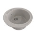 Мойкa ML-GMS01 СТАНДАРТ круглая, светло-серый (310), 470мм (глуб. чаши 180) - 00-00002348 