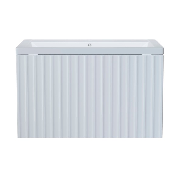 Тумба д/ванной &amp;quot;ВЕКТОР-60&amp;quot; подвесная &amp;quot;push-to-open&amp;quot; под раковину Марго-60 (MIXLINE) (ПВХ) - 554821 