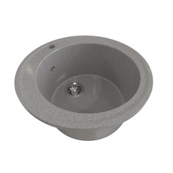 Мойкa ML-GMS01 СТАНДАРТ круглая, темно-серый (309), 470мм (глуб. чаши 180) - 00-00002485 