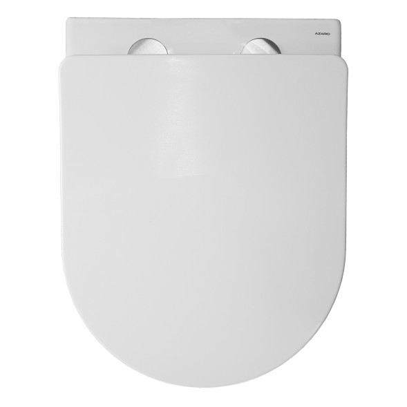 Унитаз подвесной c функцией биде Azario Allegro 360х490х360 безободковый, встроенный смеситель, крышка с сиденьем микролифт (AZ-3105B)