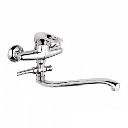 Смеситель для ванны и раковины 40к L2128 Ledeme с отв S-нос, латунь - L2128