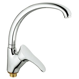 Смеситель для кухни 40к HB4101-2 HAIBA б/отв боковая п/гайку - HB4101-2