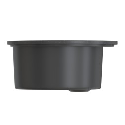 Мойкa ML-GMS01 СТАНДАРТ круглая, черный (308), 470мм (глуб. чаши 180) - 00-00002350 