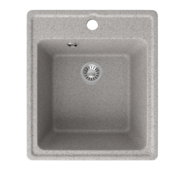 Мойка ML-GMS18 СТАНДАРТ прямоугольная, светло-серый (310), 410*470*190мм - 00-00004528 