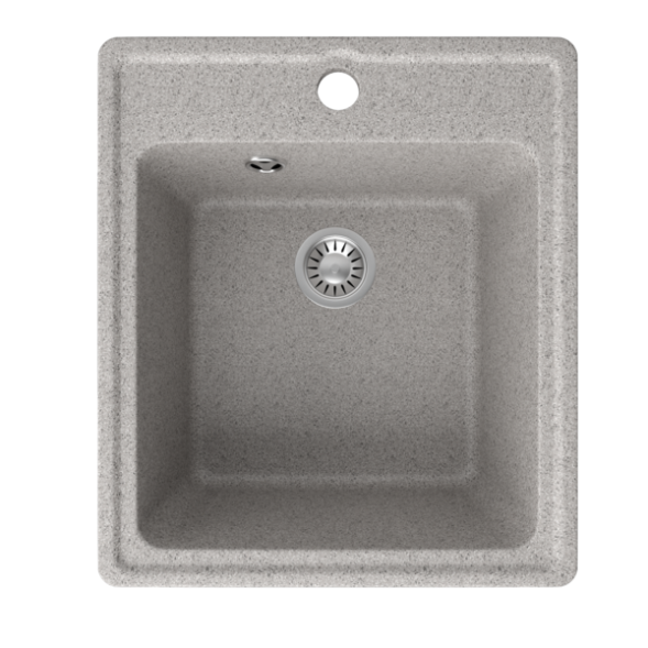 Мойка ML-GMS18 СТАНДАРТ прямоугольная, светло-серый (310), 410*470*190мм - 00-00004528 