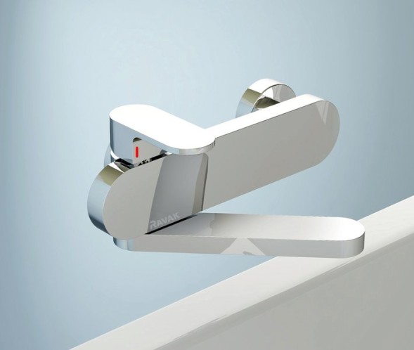 Смеситель для ванны Ravak Chrome CR 022.00/150, 150 мм, хром (X070042)