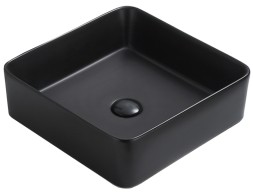 Раковина Azario накладная 415*415*135 черная (AZ-7050DMB)