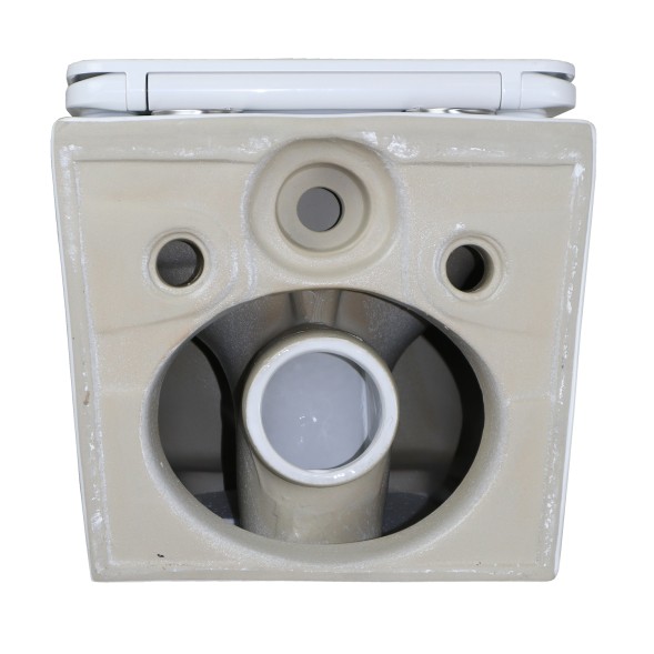 Унитаз подвесной Loranto Delphi 340х485х290 безободковый с системой смыва Tornado в комплекте с быстросъемным сиденьем микролифт (91343)