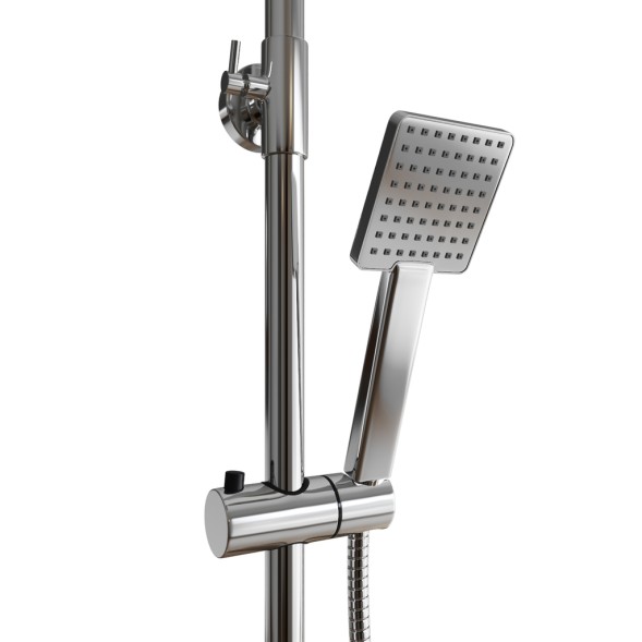 Душевая система 35к MIXLINE ML2426 лейка 1 позиция +лейка &amp;quot;Тропический душ&amp;quot; ХРОМ - ML2426 