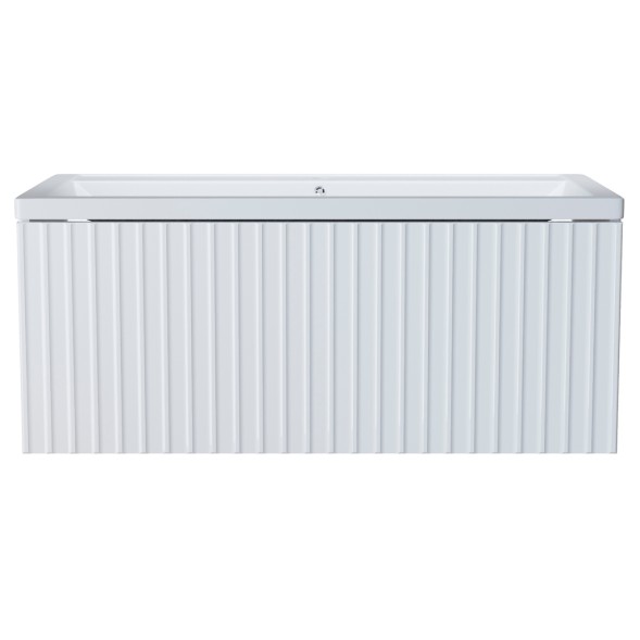 Тумба д/ванной &amp;quot;ВЕКТОР-90&amp;quot; подвесная &amp;quot;push-to-open&amp;quot; под раковину Марго-90 (MIXLINE) (ПВХ) - 554820 