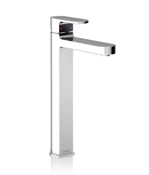 Смеситель для раковины Ravak Chrome CR 015.00 ,высокий, однорычажный, хром (X070100)
