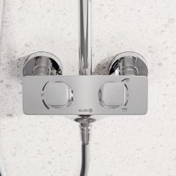 Душевая система KLUDI COCKPIT Explorer с термостатом, хром (8005005-00)