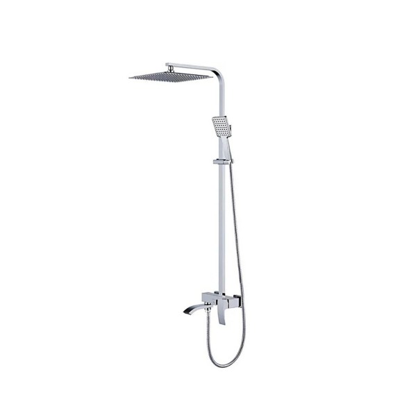 Душевая система 35к G2407-11 GAPPO лейка &amp;quot;Тропический душ&amp;quot; ХРОМ - G2407-11 