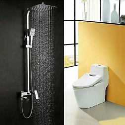 Душевая система 35к G2407-11 GAPPO лейка &amp;quot;Тропический душ&amp;quot; ХРОМ - G2407-11 