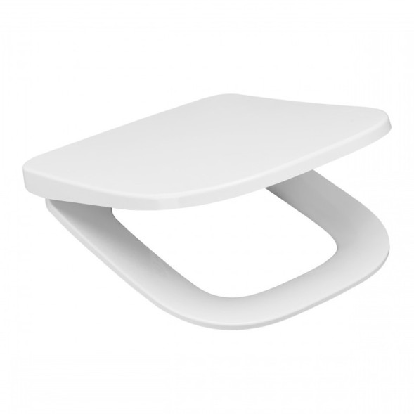 Сиденье с крышкой Roca THE GAP для унитаза тонкое с механизмом &amp;quot;мягкое закрывание&amp;quot;, белый (Z.RU93.0.768.2)
