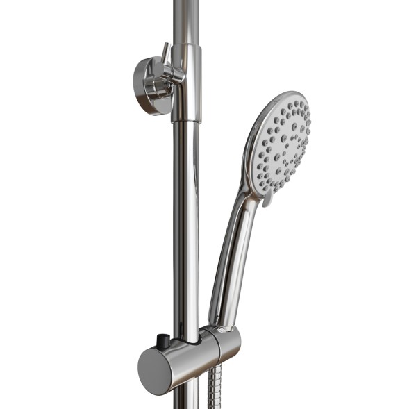 Душевая система 35к MIXLINE ML2429 излив лейка 3 позиции +лейка &amp;quot;Тропический душ&amp;quot; ХРОМ - ML2429 