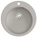 Мойкa ML-GM13 КОМФОРТ круглая, серая (310), 495мм (глуб. чаши 200) - 00-00009328 