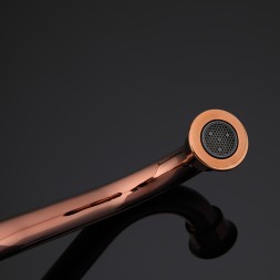 Смеситель для кухни 1/2 кер G4065-3 GAPPO высокий излив, п/гайку, КРАСНОЕ ЗОЛОТО - G4065-3 