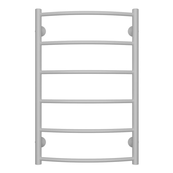 Полотенцесушитель водяной AZARIO VERONA 500/800 6 секций, нижнее/диагональное подключение, 1/2&amp;quot;, белый (AZ83873W)