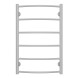 Полотенцесушитель водяной AZARIO VERONA 500/800 6 секций, нижнее/диагональное подключение, 1/2&amp;quot;, белый (AZ83873W)