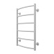 Полотенцесушитель водяной AZARIO VERONA 500/800 6 секций, нижнее/диагональное подключение, 1/2&amp;quot;, белый (AZ83873W)