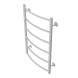 Полотенцесушитель водяной AZARIO VERONA 500/800 6 секций, нижнее/диагональное подключение, 1/2&amp;quot;, белый (AZ83873W)