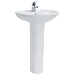 Раковина Sanita Аттика 55, белая (WB.PD/Attica/55-C/WHT.G/S1)