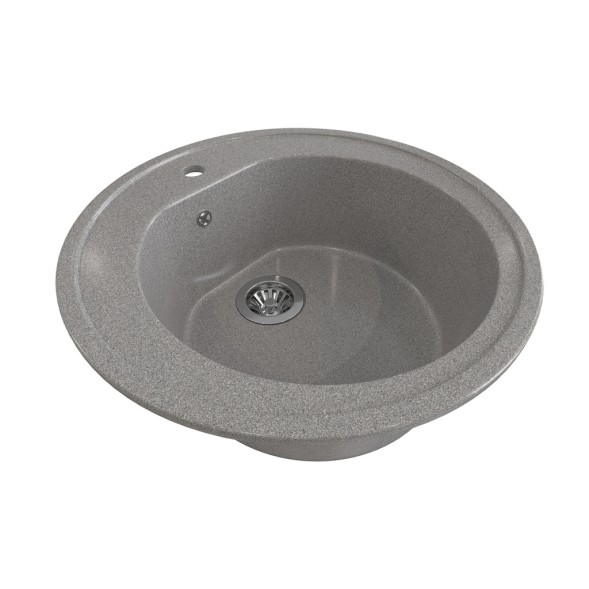Мойкa ML-GMS02 СТАНДАРТ круглая, темно-серый (309), 505мм (глуб. чаши 180) - 00-00002455 