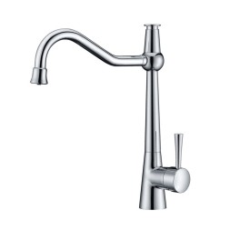 Смеситель для кухни 35к G4398-12 GAPPO высокий излив, с вых. для питьевого фильтра, ХРОМ - G4398-12 