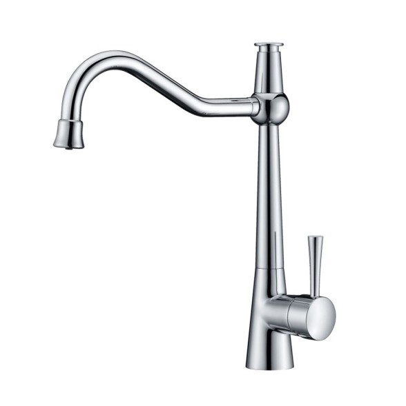 Смеситель для кухни 35к G4398-12 GAPPO высокий излив, с вых. для питьевого фильтра, ХРОМ - G4398-12 