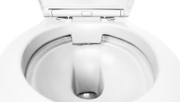 Унитаз подвесной Azario Keras 370х520х360 безободковый, с быстросъемным сиденьем микролифт, белый глянцевый (AZ-99046W)