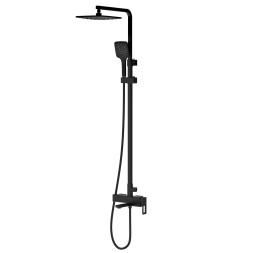 Душевая система 35к G2417-6 GAPPO лейка &amp;quot;Тропический душ&amp;quot; ЧЕРНЫЙ - G2417-6 