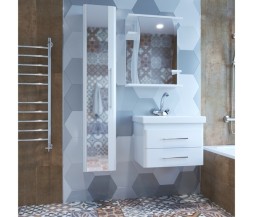 Зеркальный шкаф "Классик-55" правый без подсветки (ПВХ) - 525511