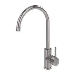 Смеситель для кухни 35к IDDIS K05STJ0i05 "Kitchen" нерж. сталь, высокий пов излив - K05STJ0i05