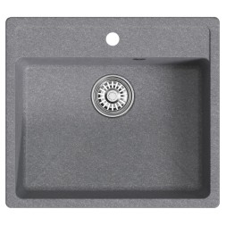 Мойка ML-GM15 КОМФОРТ графит (342), 560*500*180мм - 00-00009357 