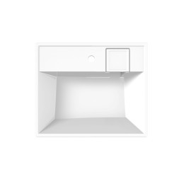 Раковина над стиральной машиной "ЛЕРОН" 60*50 ш*г, с кронштейнами (MIXLINE) - 00-001442